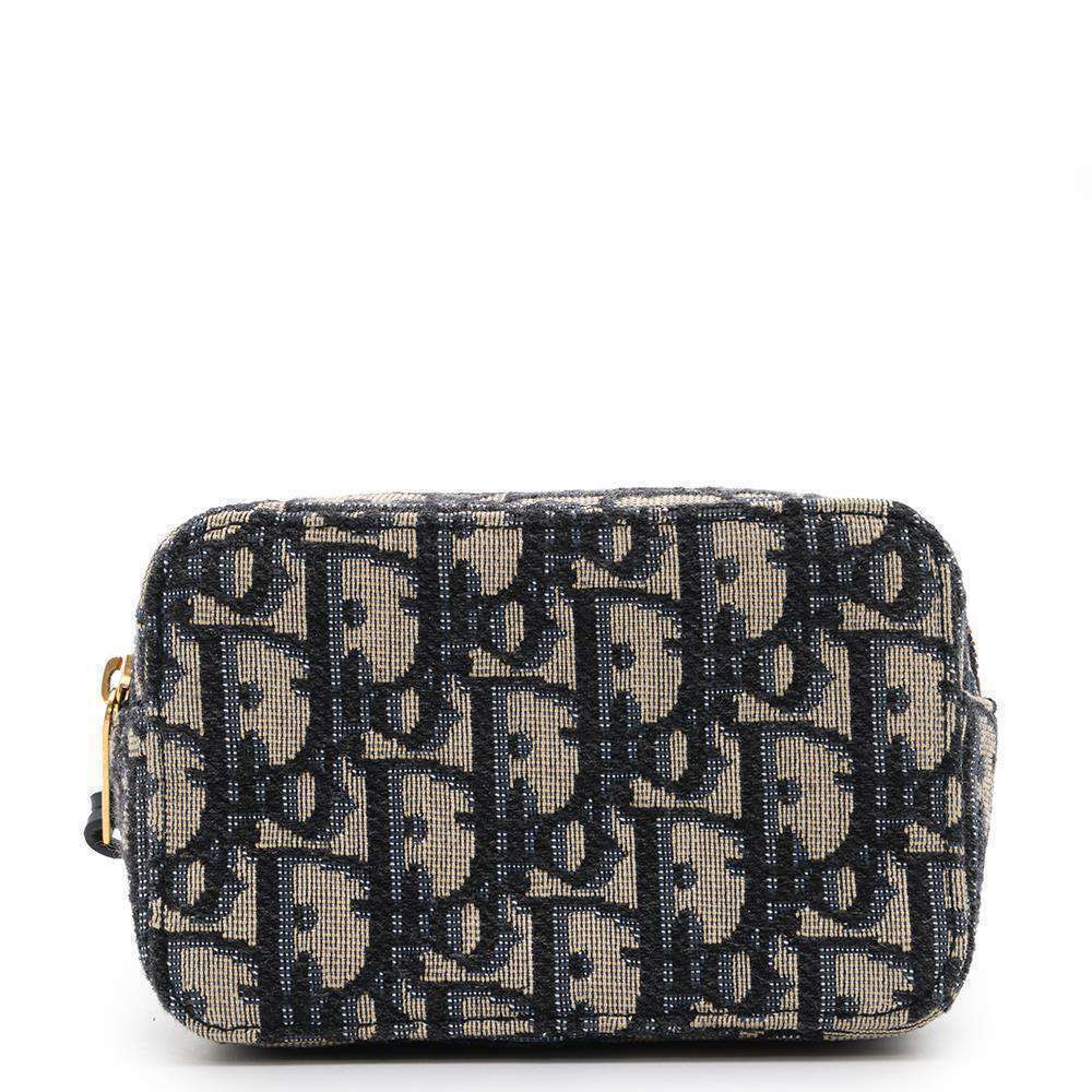 Christian Dior Body Bum Crossbody Belt Bag Oblique Canvas Leather
